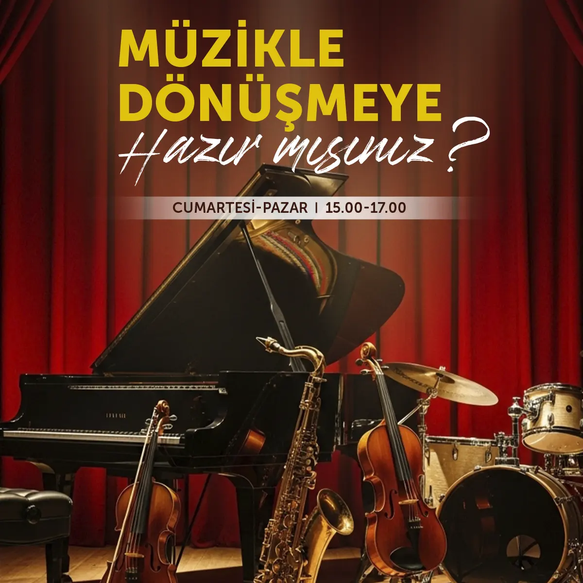 Müzikle Dönüşmeye Hazır Mısınız?